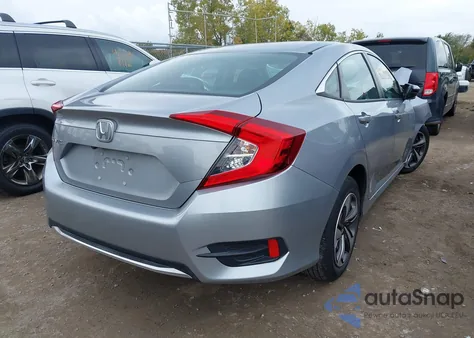 2020 Honda Civic Lx из США, поврежденный, VIN 19XFC2F69LE019019